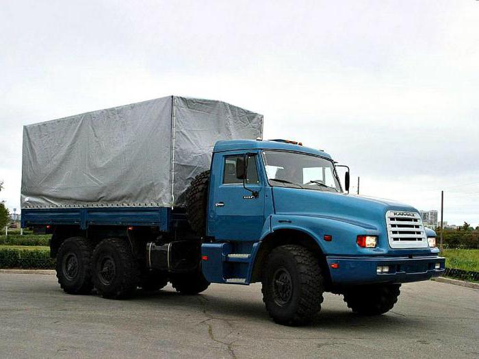 Спецификации на KAMAZ 4355