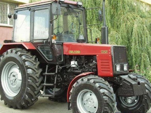 MTZ-1025: технически спецификации, обнови. трактор 