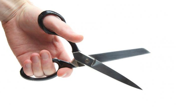 как да преподавате на детето да държи правилно ножица