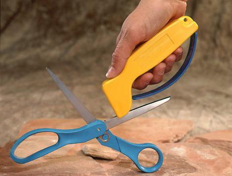как да заточиш чифт ножици