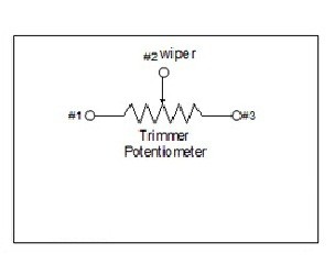 Тример резистор