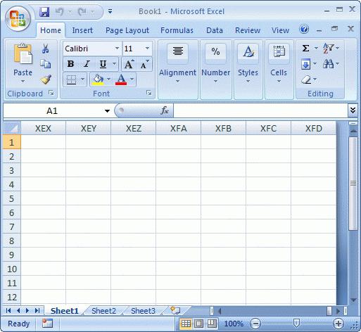 Как да създадете таблица в Excel 2010