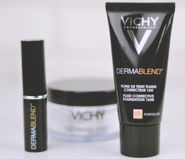 Тоник течност Vichy Dermablend: описание, ефективност и обратна връзка