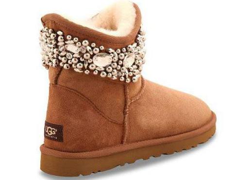 Uggs с кристална снимка