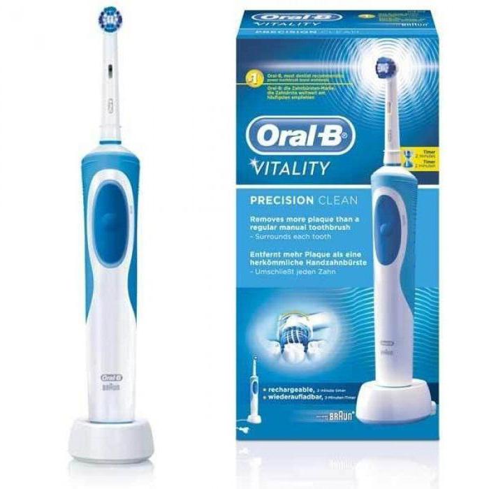 Четка за зъби Vitality Precision Clean Oral-B: описание, инструкции за употреба, мнения от клиенти